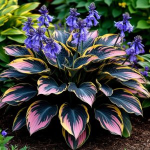 Хоста Пайн Эхо купить по цене от 699р. в интернет-магазине «Посадика» с доставкой почтой в в Северобайкальске и по всей России – [изображение №1].